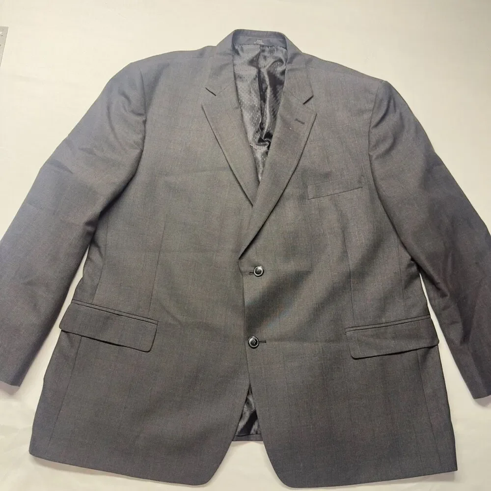 mens Hagger suite up system charcoal gray blazer size 54R